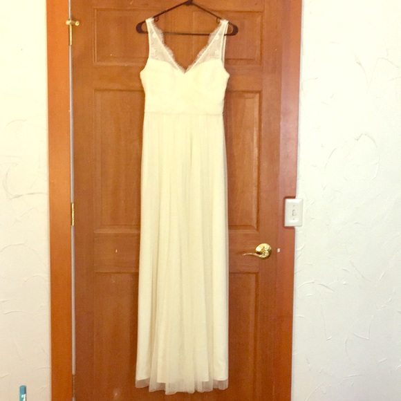 BHLDN Wedding/Bridesmaid Dress, Ivory 4 - Picture 1 of 5